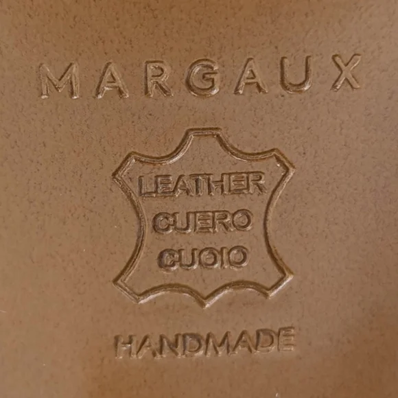 Margeaux The Heel Suede Pump Block Heel Patent Leather Accents Burgundy 38.5/8.5 - Picture 8 of 15